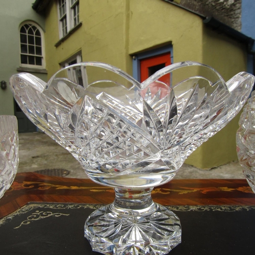 865 - Irish Cut Crystal Decanter with Original Stopper