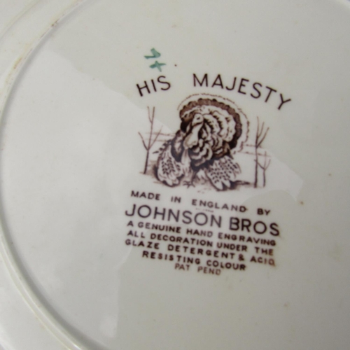 869 - Set of Six Johnson Brothers and Others Serving Dishes