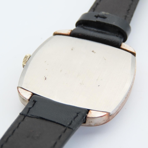 87 - Girard Perreaux Gentleman's Watch Rectangular Dial Leather Strap