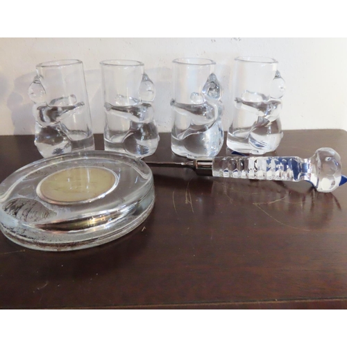 Waterford Crystal Tumblers and Two Other Pieces Six in Lot