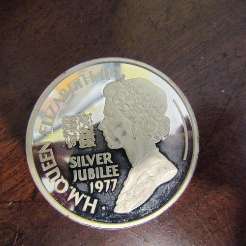 545 - Four Silver Coins Encapsulated Mint Condition