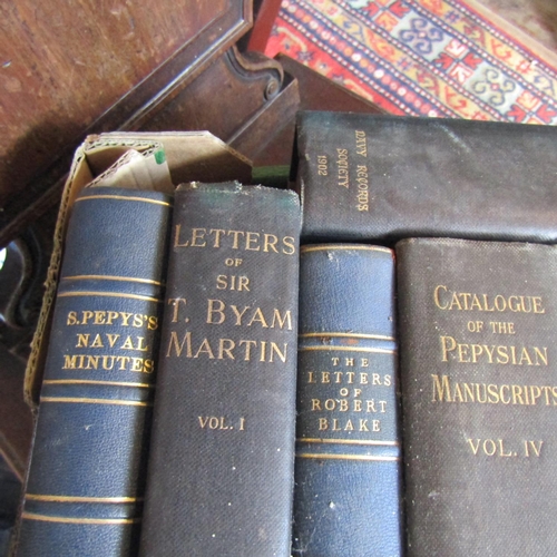 569 - Various Antiquarian Volumes Contained within Cardboard Box