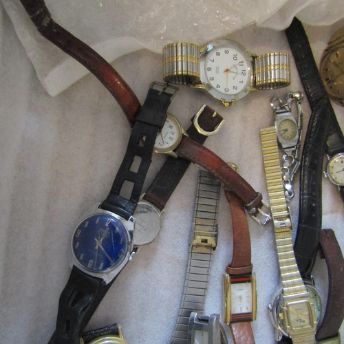 68 - Quantity of Various Watches Ladies and Gentlemans Quantity as Photographed Vintage and Others