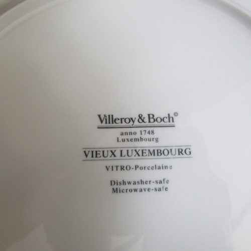 597 - Collection of Various Table Porcelain Including Villeroy and Boch Dishes Vieux Luxembourge Pattern Q... 