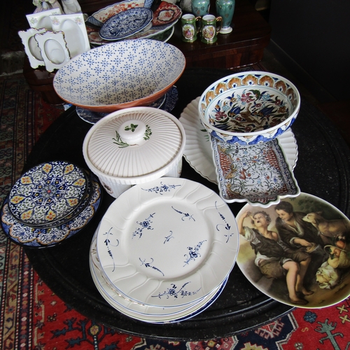 597 - Collection of Various Table Porcelain Including Villeroy and Boch Dishes Vieux Luxembourge Pattern Q... 