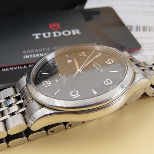 11 - Tudor Rolex Classic Gentleman's Wristwatch Self Winding Movement Purchased New by Vendor. Original B... 