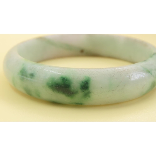 1047 - Jade Bangle Inner Width 5cm