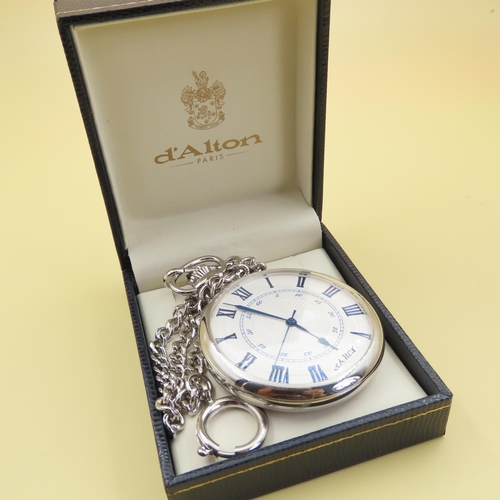 1056 - d'Alton Pocket Watch with Chain