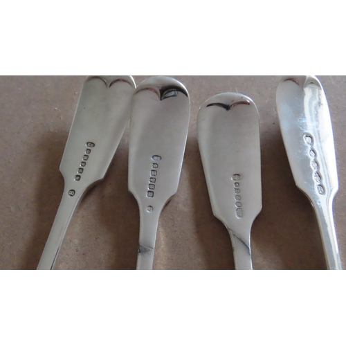 1079 - Set of Six Silver Table Spoons Each 18cm Long