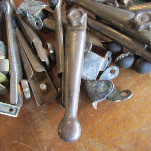 108 - Various Stair Rod Eyes Victorian and Vintage Cass Brass and Metal Quantity as Photographed