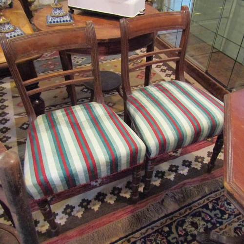 200 - Pair of William IV Mahogany Side Chairs