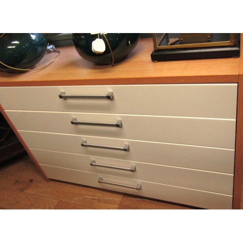 229 - Modern Chest of Five Long Drawers