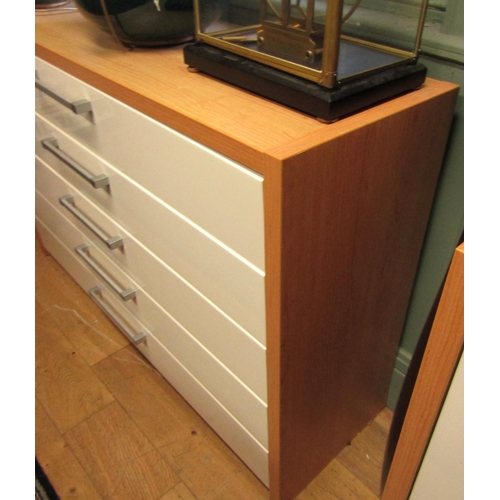 229 - Modern Chest of Five Long Drawers