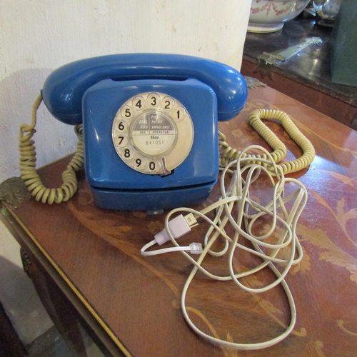 238 - Vintage Wall Mounted Telephone Working Order with Cord Good Original Condition