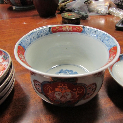 598 - Collection of Various Oriental Porcelain Including Serving Dishes Bowls, etc. Quantity as Photograph... 