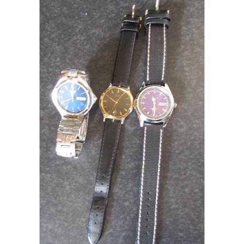 662 - Three Citizen Quartz Wrist Watches