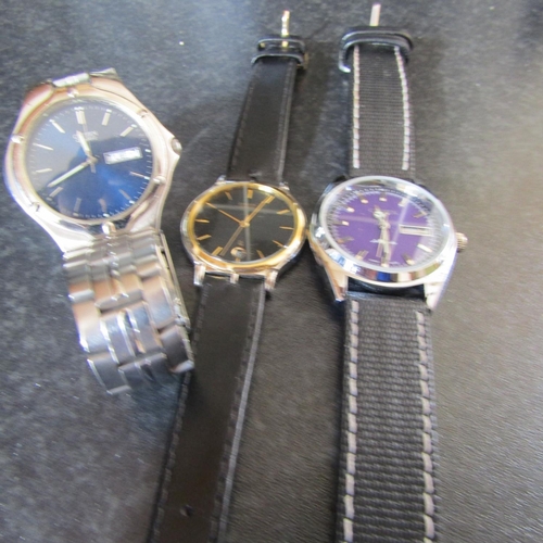 662 - Three Citizen Quartz Wrist Watches