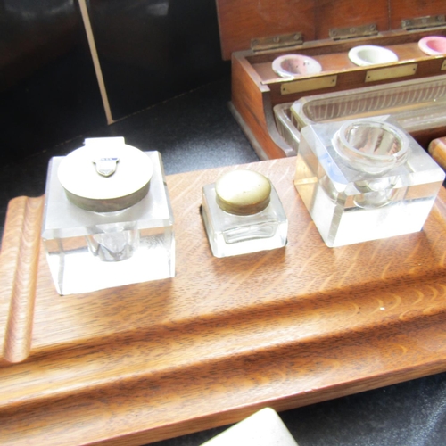 670 - Collection of Various Desk Items and Cigarette Boxes Quantity as Photographed