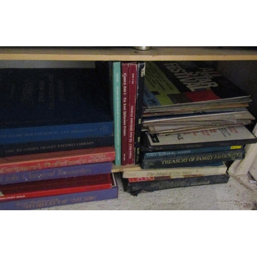 677 - Large Quantity of Various Albums Classical and Others Quantity as Photographed Two Stacks Quantity a... 