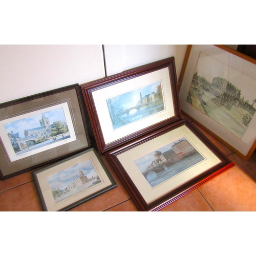 686 - Collection of Various Fine Art Lithographs Signed Including Colin Gibson Christchurch