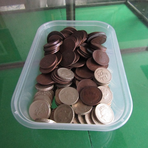 723 - Collection of Various Coinage Including Old Pound Coins, etc. Quantity as Photographed