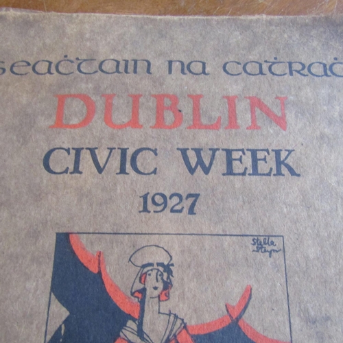 94 - Dublin Civic Week 1927 Official Handbook