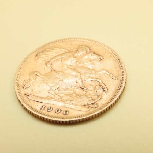 214 - Half Sovereign 1900