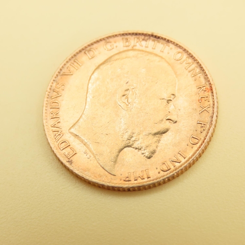 215 - Half Sovereign 1908