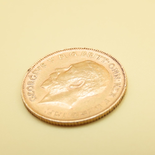 362 - Half Sovereign 1913 Coin