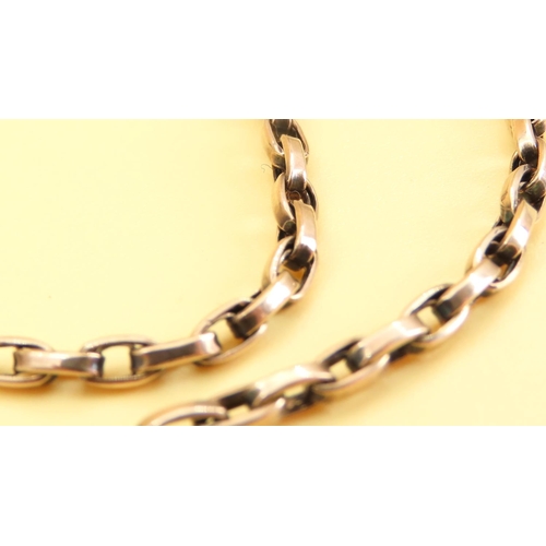 45 - 9 Carat Yellow Gold Cable Link Necklace 42cm Long