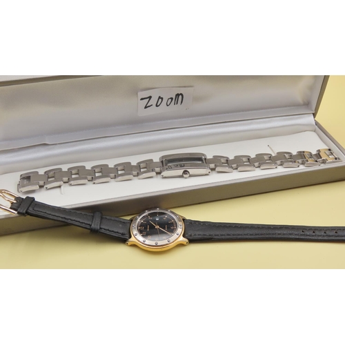 463 - Zoom Watch Along with Orient Watch As New Working Order