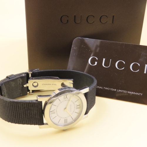 469 - Gucci Mid Size Watch with Original Presentation Box