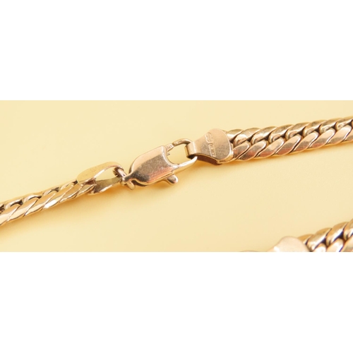 51 - 9 Carat Yellow Gold Bracelet Articulated 19cm Long