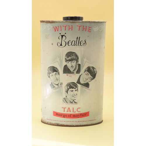 611 - Original Beatles Collectable Talc Tin