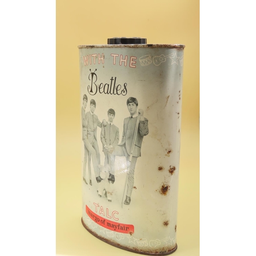 611 - Original Beatles Collectable Talc Tin