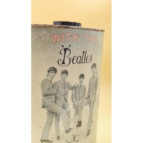 611 - Original Beatles Collectable Talc Tin