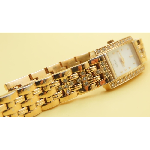 626 - Pulsar Gold Tone Ladies Watch As New Unworn