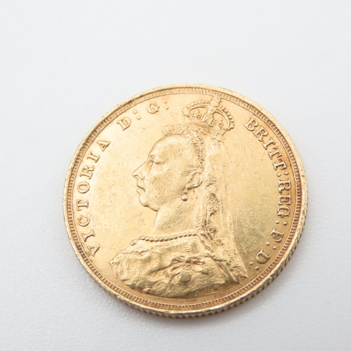 668 - Queen Victoria 1888 Full Gold Sovereign