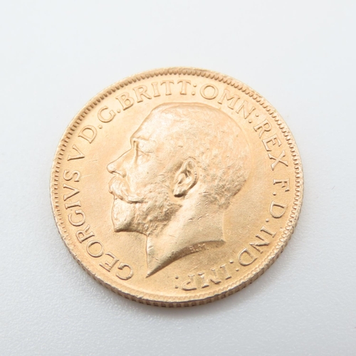 671 - George V 1912 Full Gold Sovereign