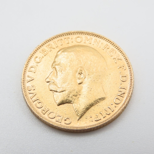 673 - George V 1912 Full Gold Sovereign