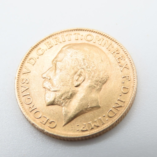 674 - George V 1912 Full Gold Sovereign