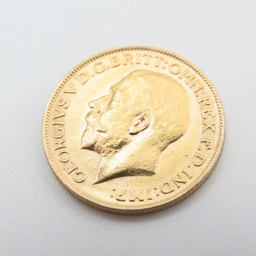 675 - George V 1913 Full Gold Sovereign