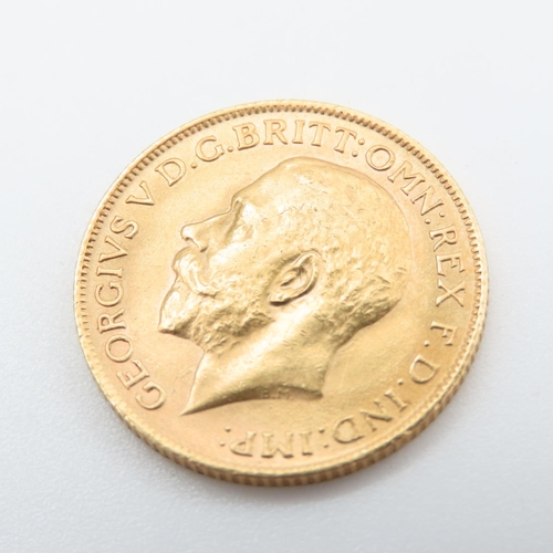 676 - George V 1913 Full Gold Sovereign