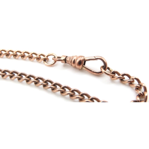 1022 - 9 Carat Rose Gold T-Bar Necklace or Watch Chain 46cm Long