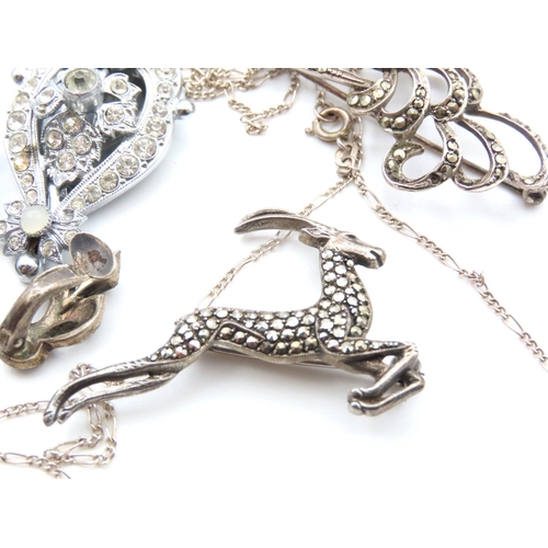 1147 - Various Silver and Silver Plated Jewellery Items