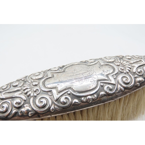 136 - Silver Mounted Clothes Brush Approximately 5 Inches Wide