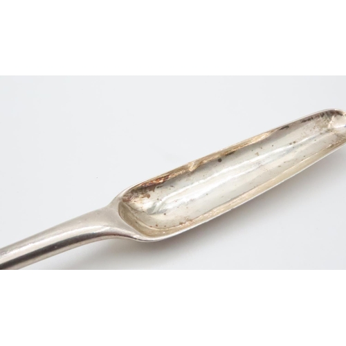 1562 - Silver Marrow Spoon 22cm Long