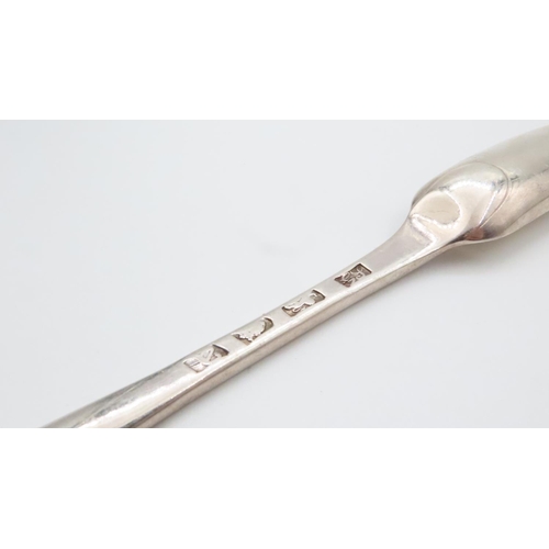 1562 - Silver Marrow Spoon 22cm Long