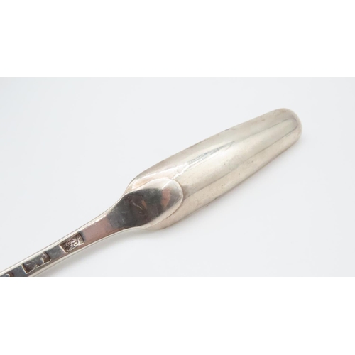 1562 - Silver Marrow Spoon 22cm Long