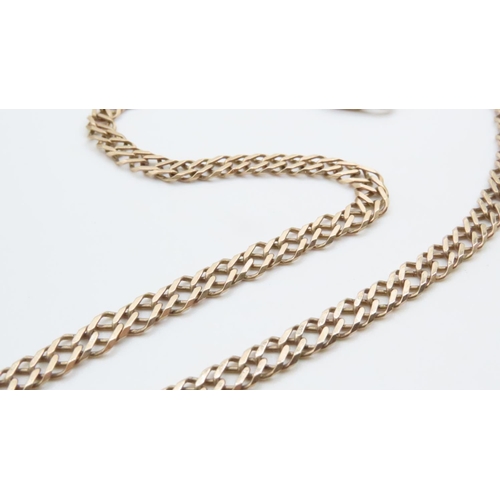 1586 - 9 Carat Yellow Gold Necklace 60cm Long